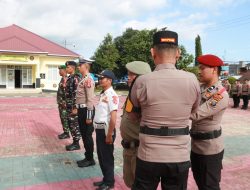 Polres Nias Selatan Gelar Apel Operasi Lilin Toba