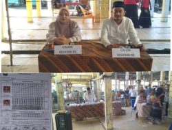 Pemilihan Keucik Desa Siompin Kecamatan Suro Makmur Di Menangkan Oleh Hantar Manik .
