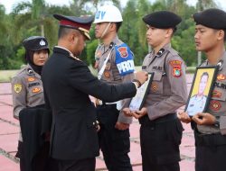 Polres Bangka Barat PTDH Tiga Personel, Kapolres Tegaskan Komitmen Tegakkan Disiplin