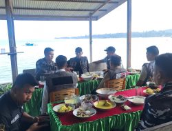 Lanal Simeulue Bersinergi Dengan Unsur Forkopimda Simeulue Dalam Rangka Sukseskan Pilkades Serentak Tahun 2025 di Wilayah Kabupaten Simeulue