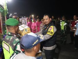 Kapolres Langkat Cek Pos Pam dan Pos Yan Ops Lilin Toba, Pastikan Pengamanan Nataru Aman dan Kondusif