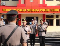 Kapolda Sumut Pimpin Upacara Penutupan dan Pelantikan 150 Bintara Polri di SPN Hinai