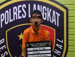 Polres Langkat Ungkap Kasus Curanmor, Satu Tersangka diamankan