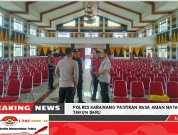 Polres Karawang Pastikan Keamanan Guna, Berikan Rasa Aman dan nyaman Kepada Masyarakat ,Natal Tahun Baru, Pospam Dawuan Siaga Penuh dalam OPS Lilin Lodaya 2025