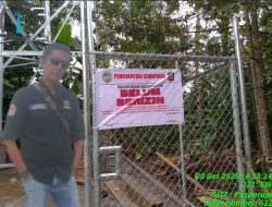 Proyek Pembangunan Tower BTS Terkesan Belum kantong izin IMB.