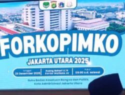 Forkopimko Jakarta Utara Gandeng Ormas Perkuat Sinergi Pengamanan Natal dan Tahun Baru