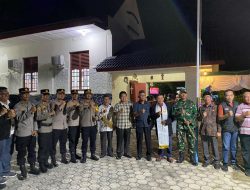 Tinjau Tiga Gereja, Kapolres Bangka Barat Pastikan Pengamanan Misa Malam Natal Berjalan Lancar