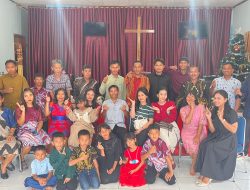 Polsek Watumeeto Amankan Ibadah Natal GKII Pamandati, Berlangsung Aman dan Khidmat