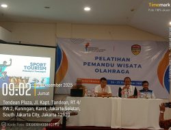 Pelatihan Pemandu Wisata Olahraga Digelar di Hotel Shankee Kuningan Jakarta