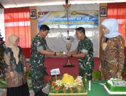 Rayakan HUT ke-29, Kodim 1710/Mimika Gelar Syukuran Sederhana