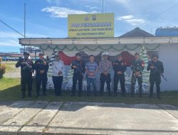 Jaga Situasi Tetap Kondusif Jelang Pergantian Tahun, Personel Kodim 1710/Mimika Bersama Polri Gelar Pengamanan Terpadu
