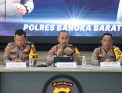 Konferensi Pers Akhir Tahun 2025, Polres Bangka Barat Tegaskan Sinergi Polri dan Masyarakat dalam Menjaga Kamtibmas