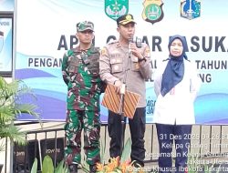 Polsek  Kelapa Gading Gelar Apel Pasukan Ops Lilin Jaya 2025  Pengaman Malam Pergantian Tahun 