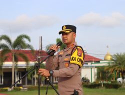 Kapolres Bangka Barat Pastikan Kesiapan Personel Amankan Malam Tahun Baru 2026