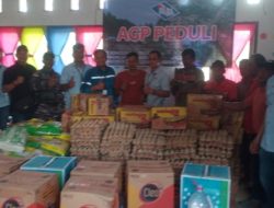 PT Adhiguna Putra Salurkan Bantuan Sembako untuk Korban Bencana di Pante Ceureumen, Aceh Barat