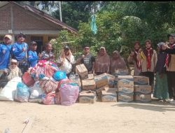 Saka Bahari Posal Meulaboh Salurkan Bantuan Kemanusiaan untuk Korban Banjir Bandang Nagan Raya
