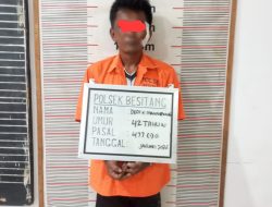 Polsek Besitang Amankan Pelaku Pencurian Sepeda Motor di Desa Halaban