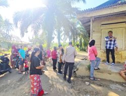Sinergi Polisi dan Warga, Polsek Besitang Gerebek Sarang Narkoba di Desa Bukit Mas