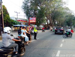 Strong Point Pagi, Polres Langkat Pastikan Keamanan dan Keselamatan Warga