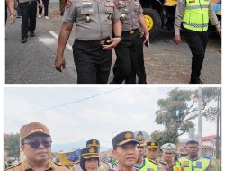 Wakapolda Sumbar Datangi Lokasi Laka Padang Panjang, Sampaikan Duka dan Imbau Keselamatan