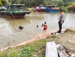 Kapolres Bangka Barat Imbau Warga Waspada Cuaca Ekstrem