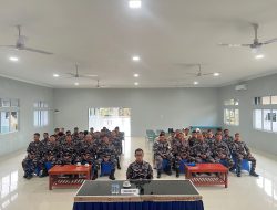 Komandan Lanal DBS Ikuti Apel Khusus Pengarahan Pangkoarmada RI Secara Virtual