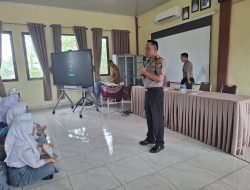 Polres Bangka Barat Jemput Bola Berikan Gambaran Awal Profesi Polri kepada Pelajar