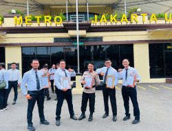 Personel Sat Intelkam Terima Penghargaan Kapolres Metro Jakarta Utara