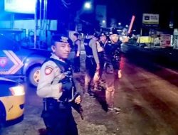 Patroli KRYD Polres Lampung Tengah Jaga Keamanan Wilayah Hukum