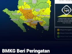 BMKG Beri Peringatan Sejumlah Daerah di Lampung Waspada Hujan Deras hingga Sore Hari
