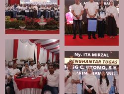 Temu Ramah Bersama Kapolres di Lapangan polres binjai.