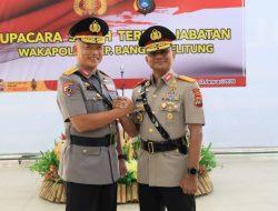 Kapolda Babel Pimpin Sertijab Wakapolda, Brigjen Pol Murry Mirranda Resmi Gantikan Irjen Pol Tony Harsono