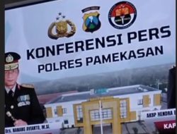 KONFRENSI PERS POLRES PERIHAL JAMBRET MAUT
