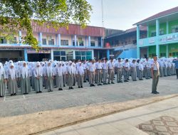 Polsek Tanjung Pura Laksanakan Program Police Go To School di SMK Negeri 1 Tanjung Pura*  Langkat