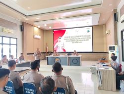 Kapolres Bangka Barat Beri Motivasi Langsung Calon Peserta PAG 2026