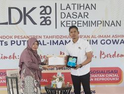Bravo polres Gowa.Sosialisasi.Edukasi. Pelajar PPTQ AL_Imam Ashim.Kasat resnarkoba.Penyalah gunaan NARKOBA IPTU Firman S.H M.H