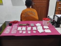 Polres Bangka Barat Ungkap Peredaran Sabu di Kebun Karet, 439 Gram Diamankan