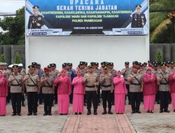 Kapolres Pamekasan Pimpin Langsung Sertijab 9 Pejabat Utama Polres Pamekasan