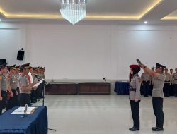 Kapolres Ogan Ilir Pimpin Upacara Pelantikan Kasat Res PPA dan PPO Polres ogan Ilir