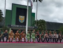 Danrem 045/Garuda Jaya Kunjungi Makodim 0413/Bangka, Tekankan Sinergi TNI dan Pemda Dalam Ketahanan Pangan