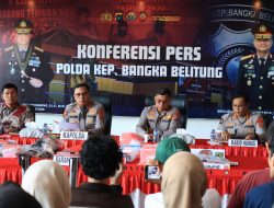 Awal Tahun 2026 : Polda Babel Tegaskan Komitmen Berantas Narkoba, 78 Kasus Terungkap