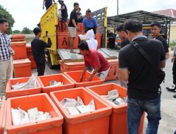 Polres Bangka Barat Gagalkan Penyelundupan 10 Ton Timah, Disamarkan dalam Fiber Udang untuk Kelabui Petugas