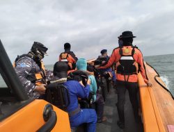 Tim SAR Gabungan Masih Cari Nelayan asal Banten yang Jatuh dari Kapal di Kuala Penet Lampung Timur