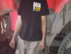 Geger! Penemuan Pria Terjerat di Pintu Mobil Box di Nagan Raya, Sopir Diduga Melarikan Diri