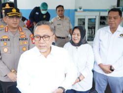 Kapolres Metro Jakarta Utara Sambut Kunjungan Menko Pangan Zulkifli Hasan 