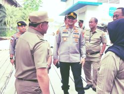 Kapolres dan Wali Kota Jakarta Utara Cek Kesiapan Pompa Ancol Sentiong