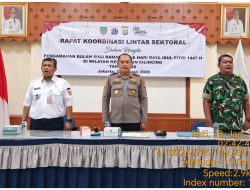 Jelang Ramadhan, Polsek Cilincing dan Forkopimcam Cilincing Gelar Rapat Koordinasi Pengamanan Wilayah