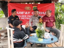 Polsek Pademangan, Gelar Jumat Curhat, Dengarkan Keluhan Warga