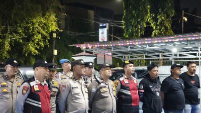 Polsek Pademangan Gelar Apel KRYD, Antisipasi Tawuran dan Balap Liar 