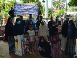 TNI AL Gerak Cepat Distribusikan Bantuan Logistik untuk Korban Bencana di Pantee Lhong, Bireuen